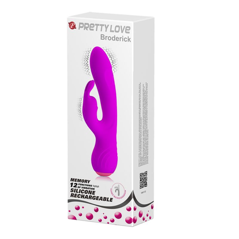 Pretty Love Rechargeable Broderick - Purple  - Club X