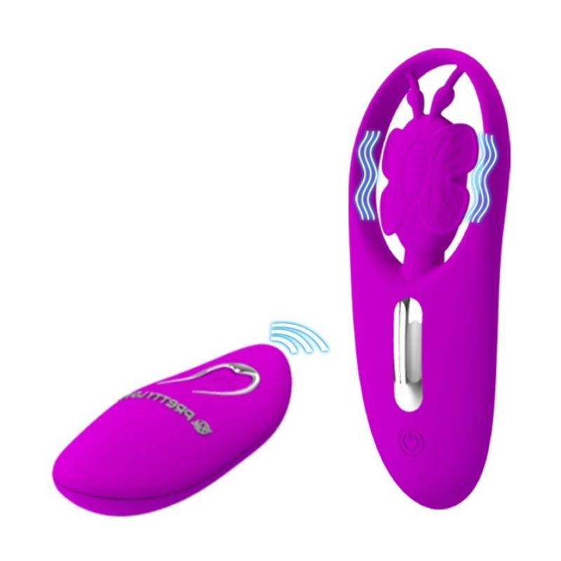 Pretty Love Rechargeable Dancing Butterfly Clitoral Stimulator  - Club X