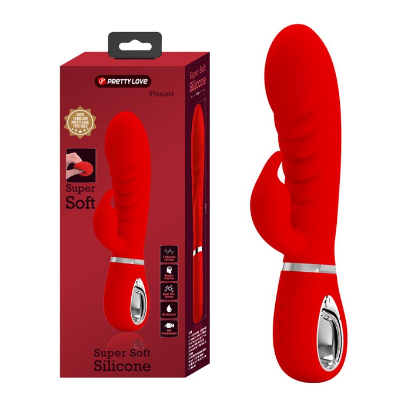 Pretty Love Super Soft Silicone Prescott - Red  - Club X