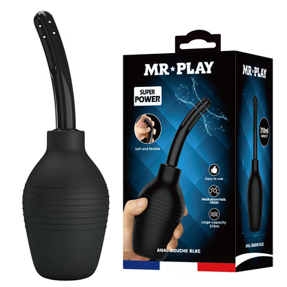 MR PLAY Anal Douche - Aqua/White Unisex Douche - 310 ml Capacity Pretty Love
