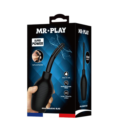 MR PLAY Anal Douche - Aqua/White Unisex Douche - 310 ml Capacity Pretty Love
