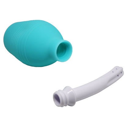 MR PLAY Anal Douche - Aqua/White Unisex Douche - 310 ml Capacity Pretty Love