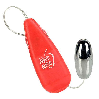 Adam & Eve VIBRATING SILVER BULLET - Silver Vibrating Bullet with Remote Control Adam & Eve