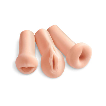 Pipedream Extreme Toyz All 3 Holes - Flesh Strokers - Set of 3 Pipedreams