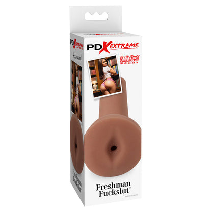 Pipedream Extreme Toyz Freshman Fuckslut - Brown - Brown Ass Stroker Pipedream