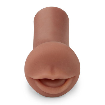 Pipedream Extreme Toyz Coed Cocksucker - Brown - Brown Mouth Stroker Pipedream