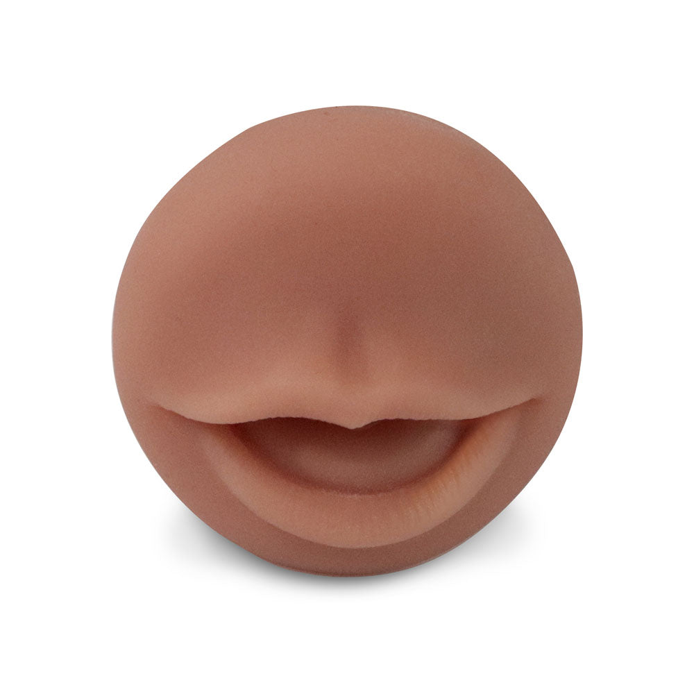Pipedream Extreme Toyz Coed Cocksucker - Brown - Brown Mouth Stroker Pipedream