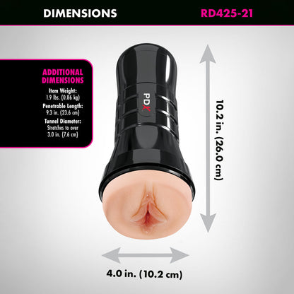PDX Wet Pussies - Super Luscious Lips XXL - Flesh Vagina Stroker Pipedream