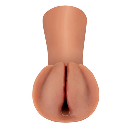 PDX Extreme Wet Pussies - Slippery Slit - Tan - Tan Self-Lubricating Vagina Stroker Pipedream