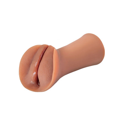 PDX Extreme Wet Pussies - Slippery Slit - Tan - Tan Self-Lubricating Vagina Stroker Pipedream