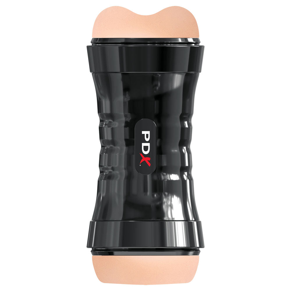 PDX Wet Pussies Super Flip-A-Pussy Over - Light - Flesh Dual Ended Stroker (Vagina & Ass) Pipedream