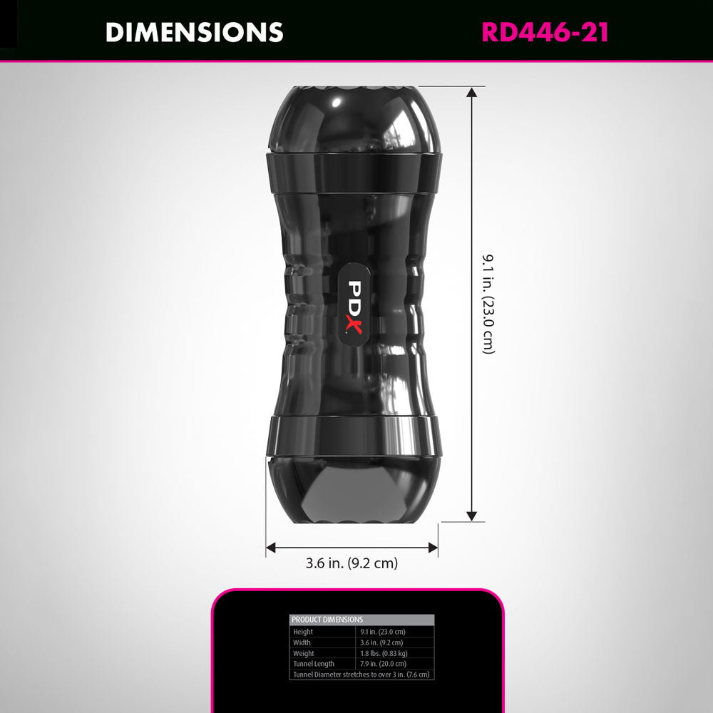 PDX Wet Pussies Super Flip-A-Pussy Over - Light - Flesh Dual Ended Stroker (Vagina & Ass) Pipedream