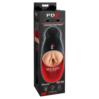 Pipedream Extreme Toys Elite Fuck-O-Matic - USB Rechargeable Sucking Masturbator Pipedream