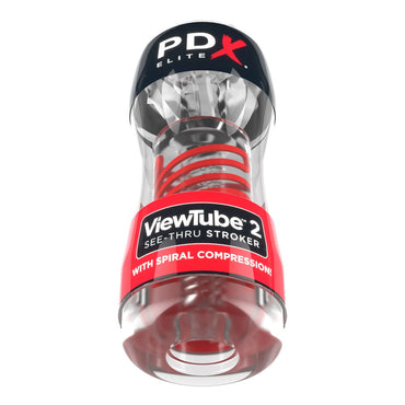 PDX Elite Viewtube 2 - Clear Stroker Pipedream