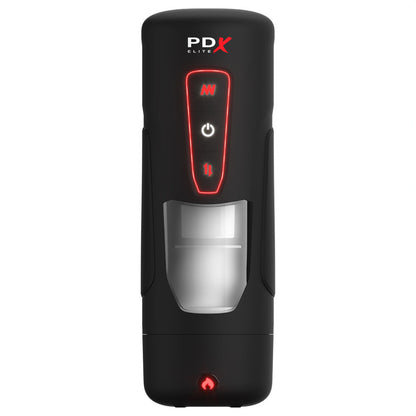 PDX Elite Milk Me Hotter - USB Rechargeable Thrusting Heating & Vibrating Auto Stroker Pipedream