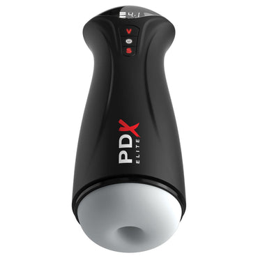 PDX Elite Fuck-Gasm - Flesh - USB Rechargeable Sucking & Vibrating Auto Stroker Pipedream