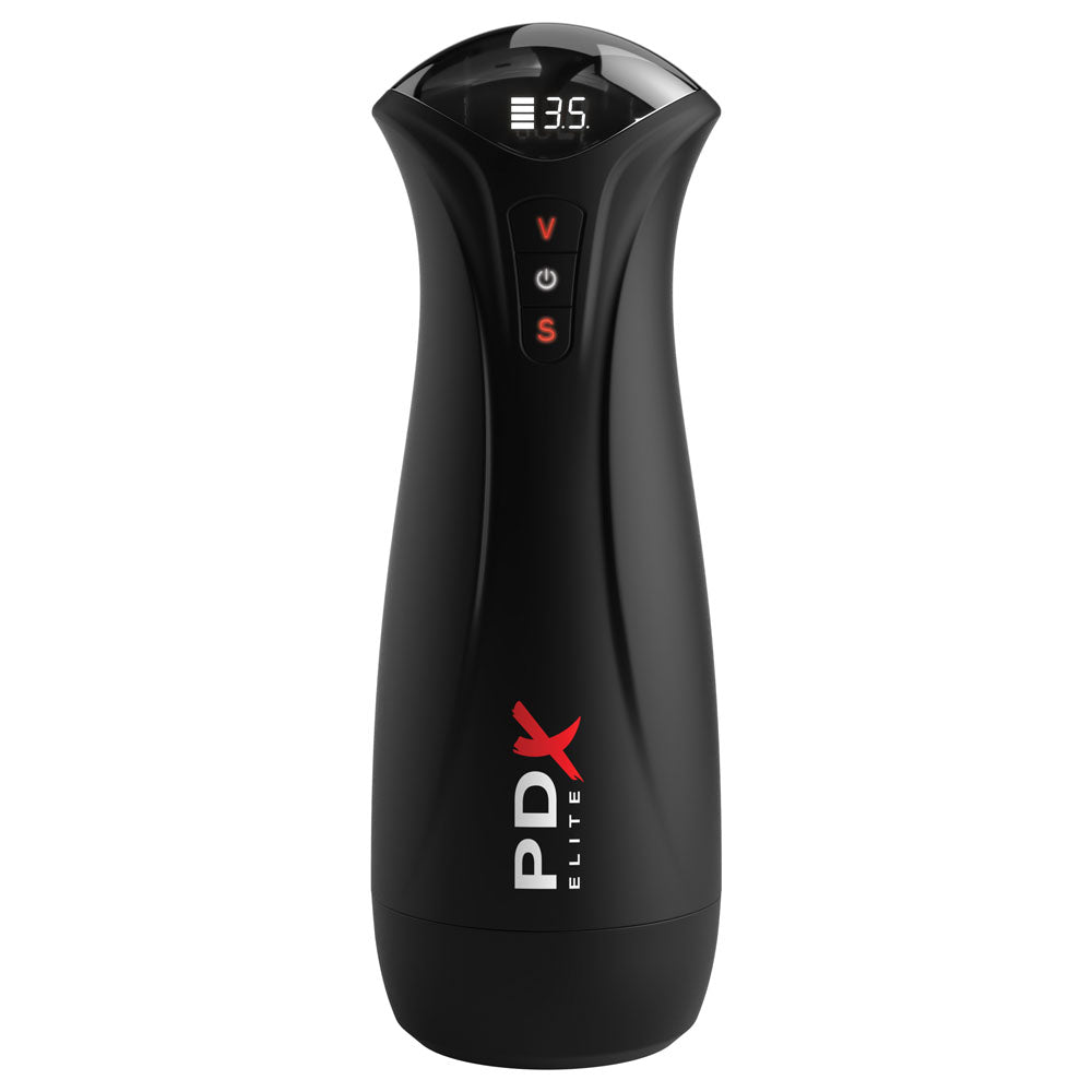 PDX Elite Fuck-Gasm - Flesh - USB Rechargeable Sucking & Vibrating Auto Stroker Pipedream