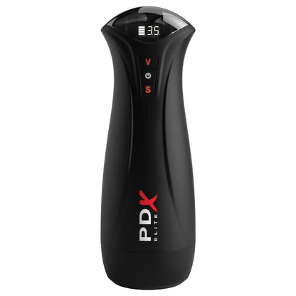 PDX Elite Fuck-Gasm - Flesh - USB Rechargeable Sucking & Vibrating Auto Stroker Pipedream