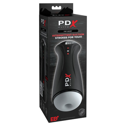 PDX Elite Fuck-Gasm - Flesh - USB Rechargeable Sucking & Vibrating Auto Stroker Pipedream
