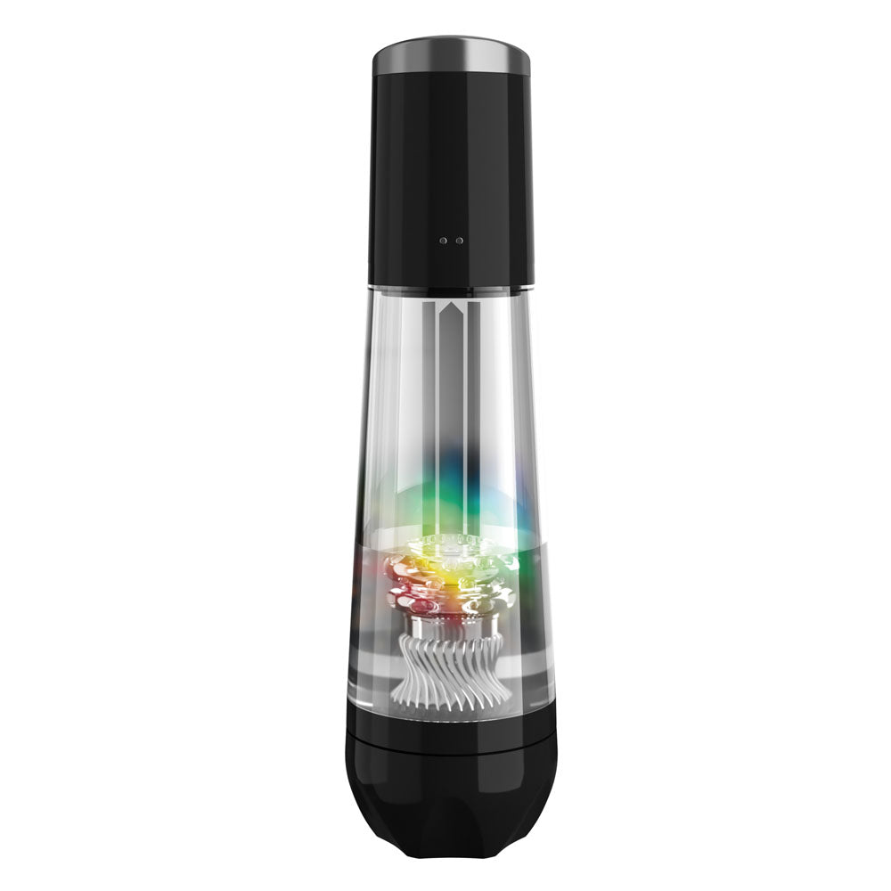 PDX Elite ViewTube MAX View - Clear USB Rechargeable Suction Auto Stroker Pipedream