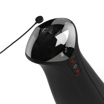 PDX Elite Fap-O-Matic Pro XL - White/Red - White USB Rechargeable Auto Stroker Pipedream