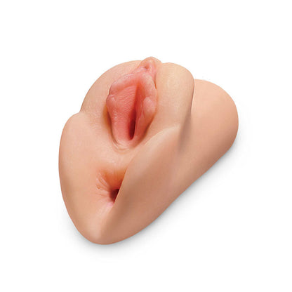 PDX PLUS Perfect Pussy Double Stroker - Flesh Vagina Stroker Pipedreams