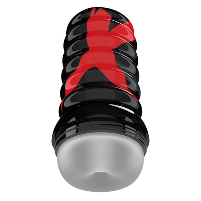PDX Elite Air-Tight Stroker - Frosted - Clear Stroker Pipedream