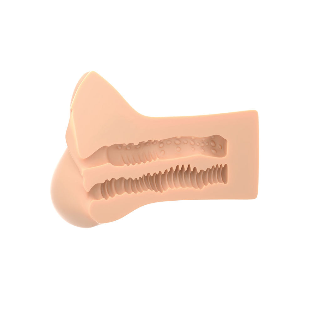 PDX Plus Pick Your Pleasure Stroker XL - Light - Flesh Vagina Stroker Pipedream
