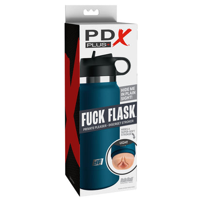 PDX Plus Fuck Flask - Private Pleaser - Flesh Discreet Vagina Stroker Pipedream