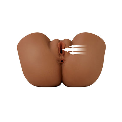 PDX Elite Back That Ass Up - Brown - Brown USB Rechargeable Auto Mega Masturbator Pipedream
