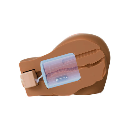 PDX Elite Back That Ass Up - Brown - Brown USB Rechargeable Auto Mega Masturbator Pipedream