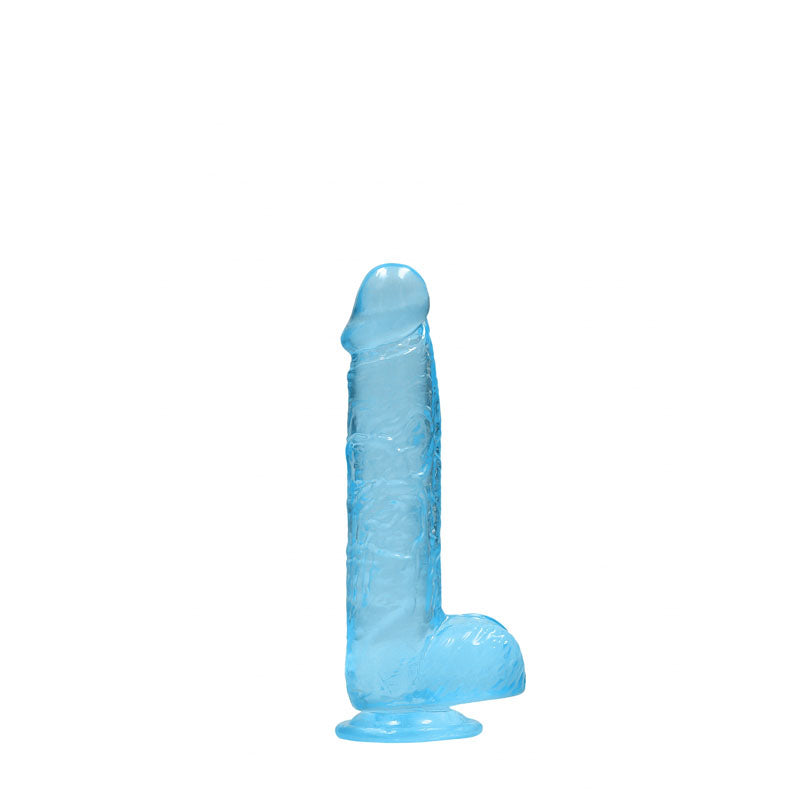REALROCK 6'' Realistic Dildo With Balls - Blue 15.2 cm Dong Realrock