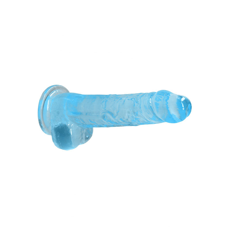 REALROCK 8'' Realistic Dildo With Balls - Blue 20.3 cm Dong Realrock