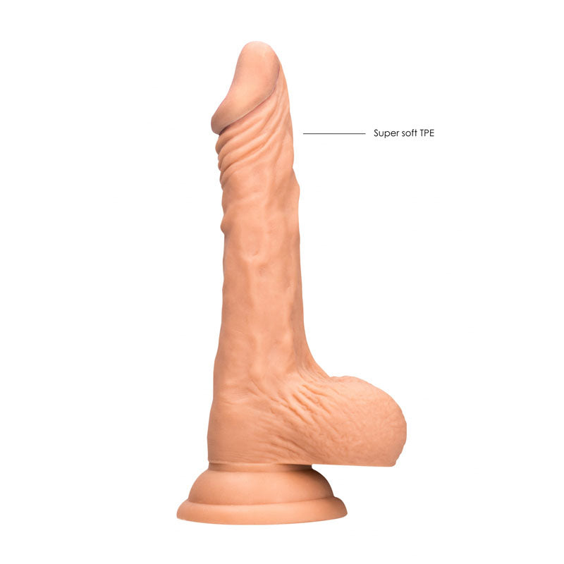 REALROCK 7'' Realistic Dildo With Balls - Flesh 17.8 cm Dong Shots Toys