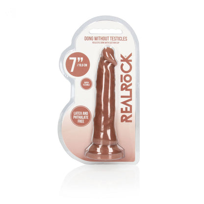 REALROCK 7'' Realistic Dildo - Tan - Tan 17.8 cm Dong Shots Toys