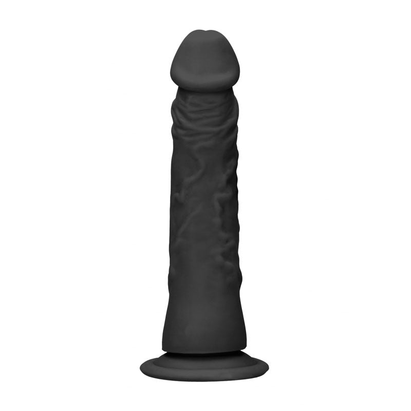 REALROCK 8'' Realistic Dildo - Black 20.3 cm Dong Shots Toys