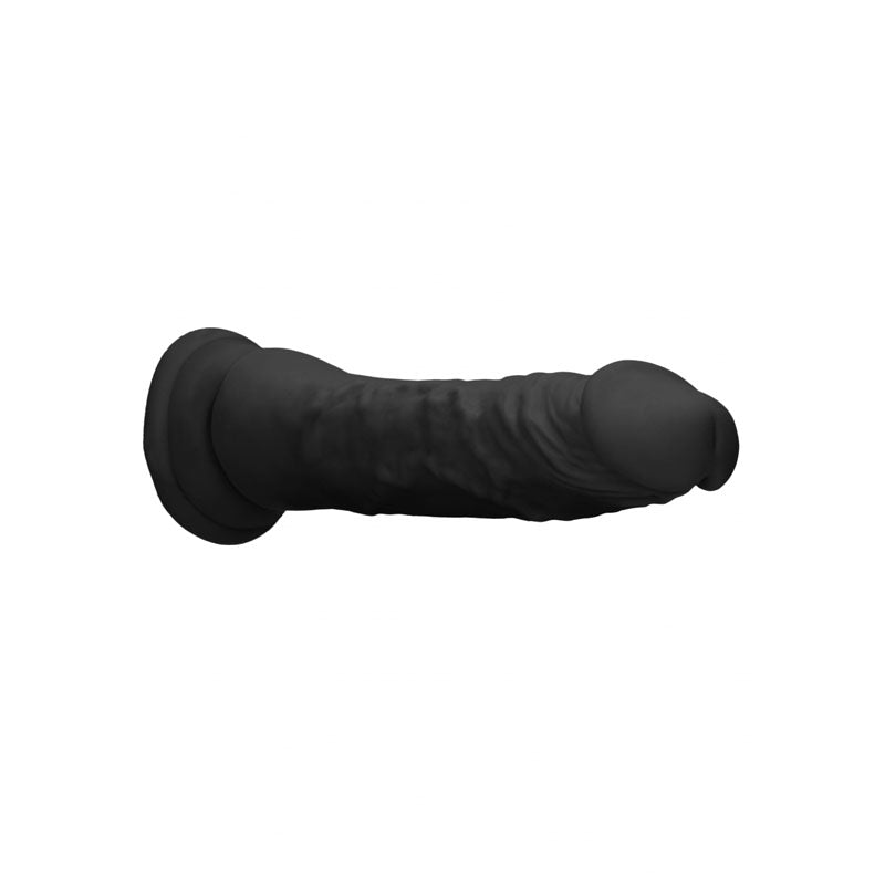 REALROCK 8'' Realistic Dildo - Black 20.3 cm Dong Shots Toys