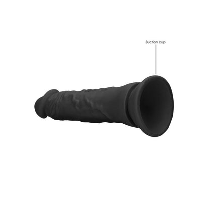 REALROCK 8'' Realistic Dildo - Black 20.3 cm Dong Shots Toys