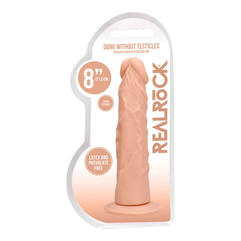 REALROCK 8'' Realistic Dildo - Flesh 20.3 cm Dong Shots Toys