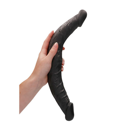 REALROCK 14'' Double Dildo - Black 36 cm Double Dong Shots Toys
