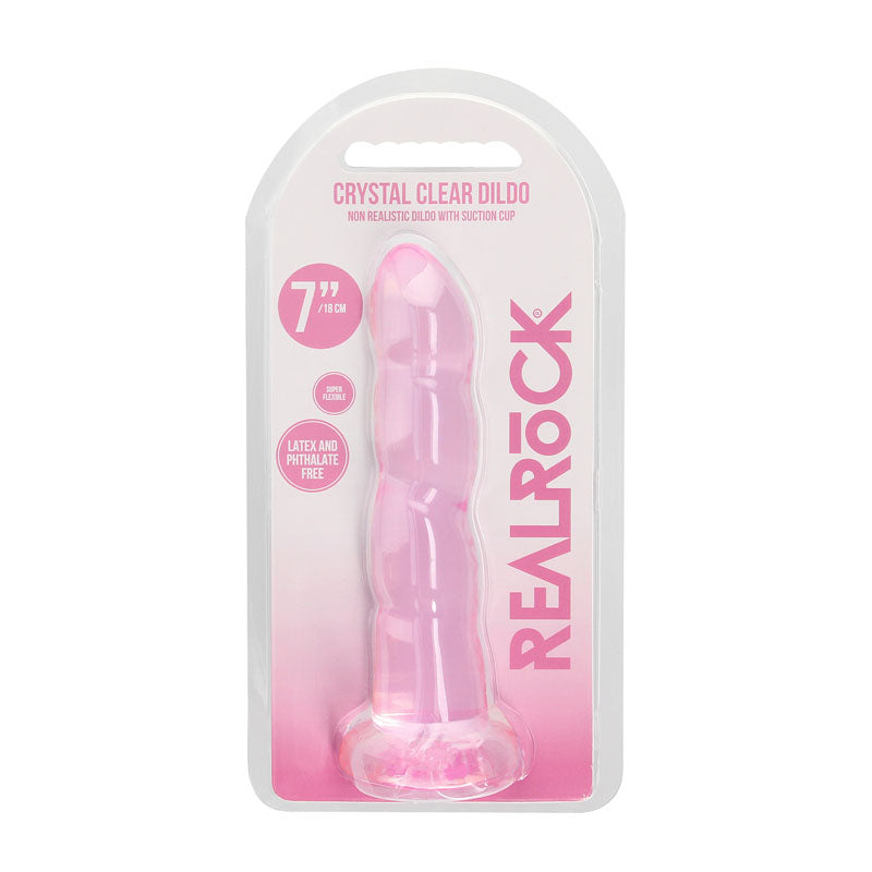 REALROCK Non Realistic Dildo With Suctio - Shots Toys