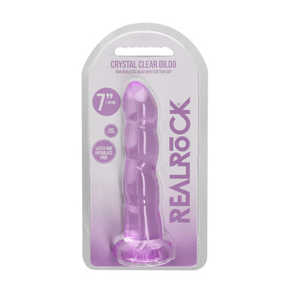 REALROCK Non Realistic Dildo With Suctio - Shots Toys