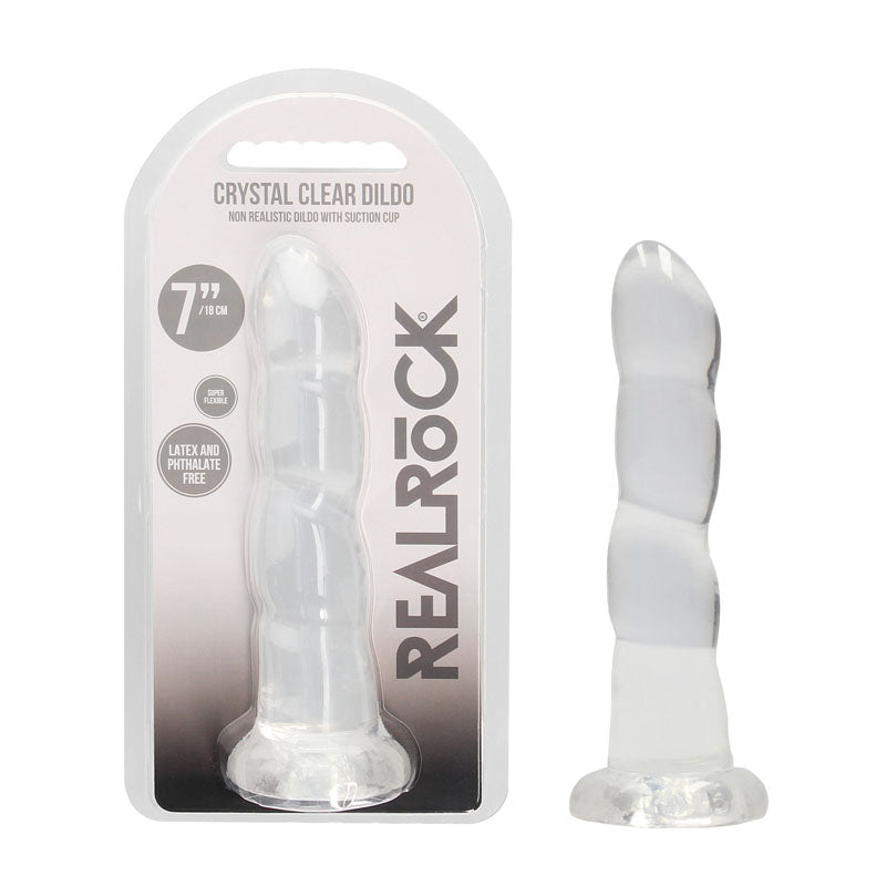 REALROCK Non Realistic Dildo With Suctio - Shots Toys