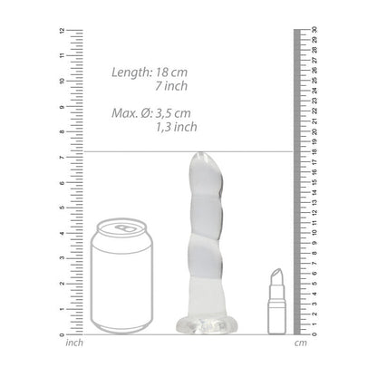 REALROCK Non Realistic Dildo With Suctio - Shots Toys