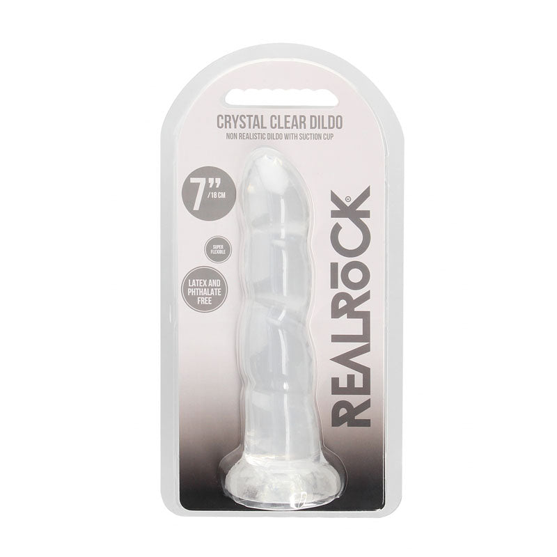 REALROCK Non Realistic Dildo With Suctio - Shots Toys