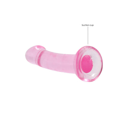 REALROCK Non Realistic Dildo With Suction Cup - 17 cm - Pink 17 cm Dong Shots Toys