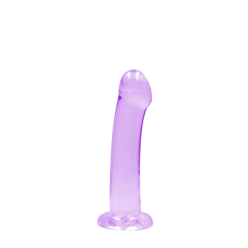 REALROCK Non Realistic Dildo With Suction Cup - 17 cm - Purple 17 cm Dong Shots Toys