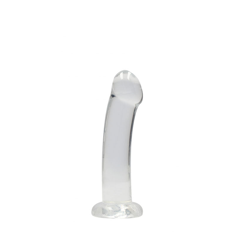 REALROCK Non Realistic Dildo With Suction Cup - 17 cm - Clear 17 cm Dong Shots Toys
