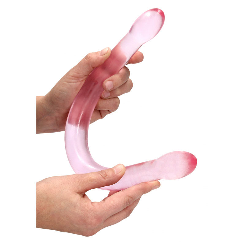 REALROCK Non Realistic Double Dong 17'' - Pink 42 cm Double Dong Shots Toys