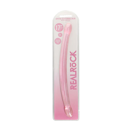 REALROCK Non Realistic Double Dong 17'' - Pink 42 cm Double Dong Shots Toys